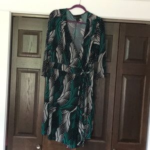 Lane Bryant wrap dress
